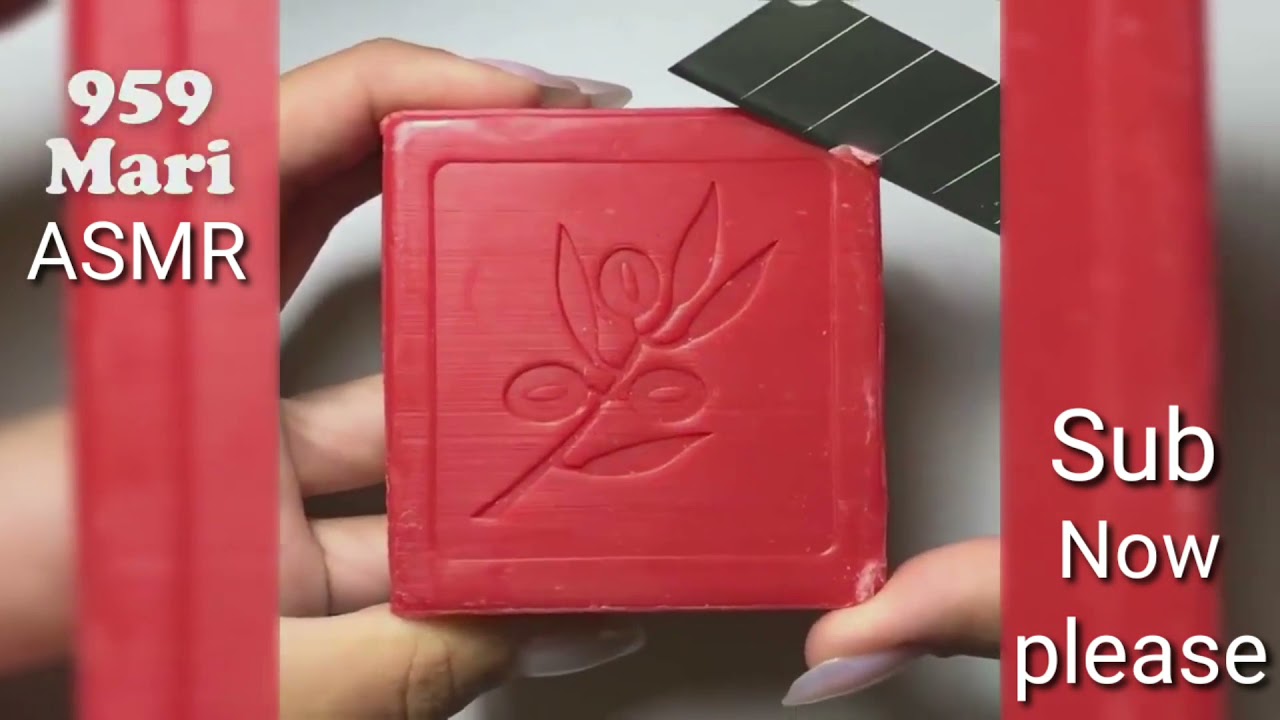Soap Carving ASMR ! Relaxing Sounds ! (no talking) satisfying ASMR video | P04