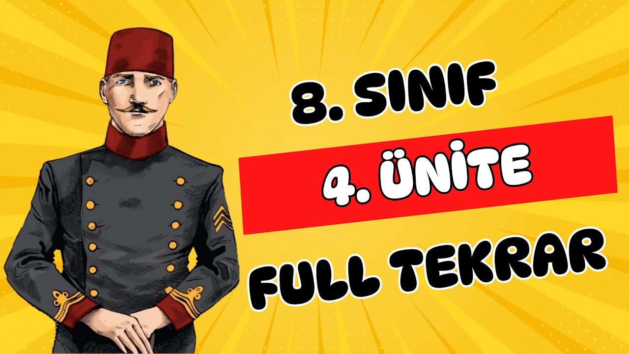 8. Sınıf İnkılap Tarihi 4. ÜNİTE FULL TEKRAR | ATATÜRKÇÜLÜK VE ÇAĞDAŞLAŞAN TÜRKİYE - 2026