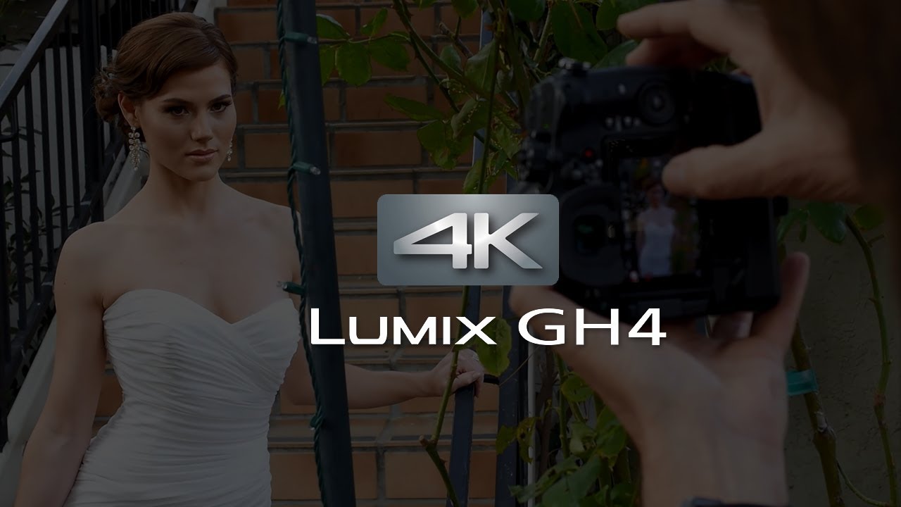 Behind the scenes of LUMIX GH4 wedding photo shoot with impression by William Innes