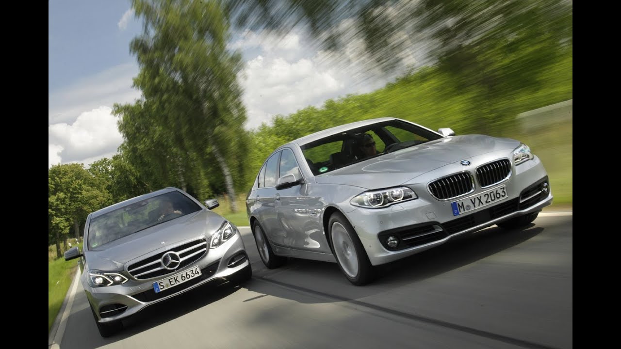 BMW 535i vs. Mercedes E 400