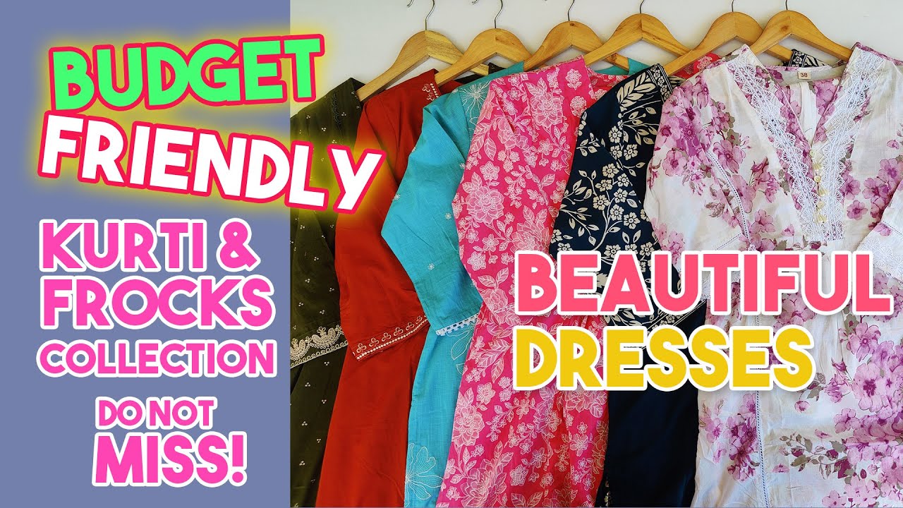 Budget Friendly Kurtis & Frocks 💖 Latest Stylish Collection 2025 #kurti #kurticollection