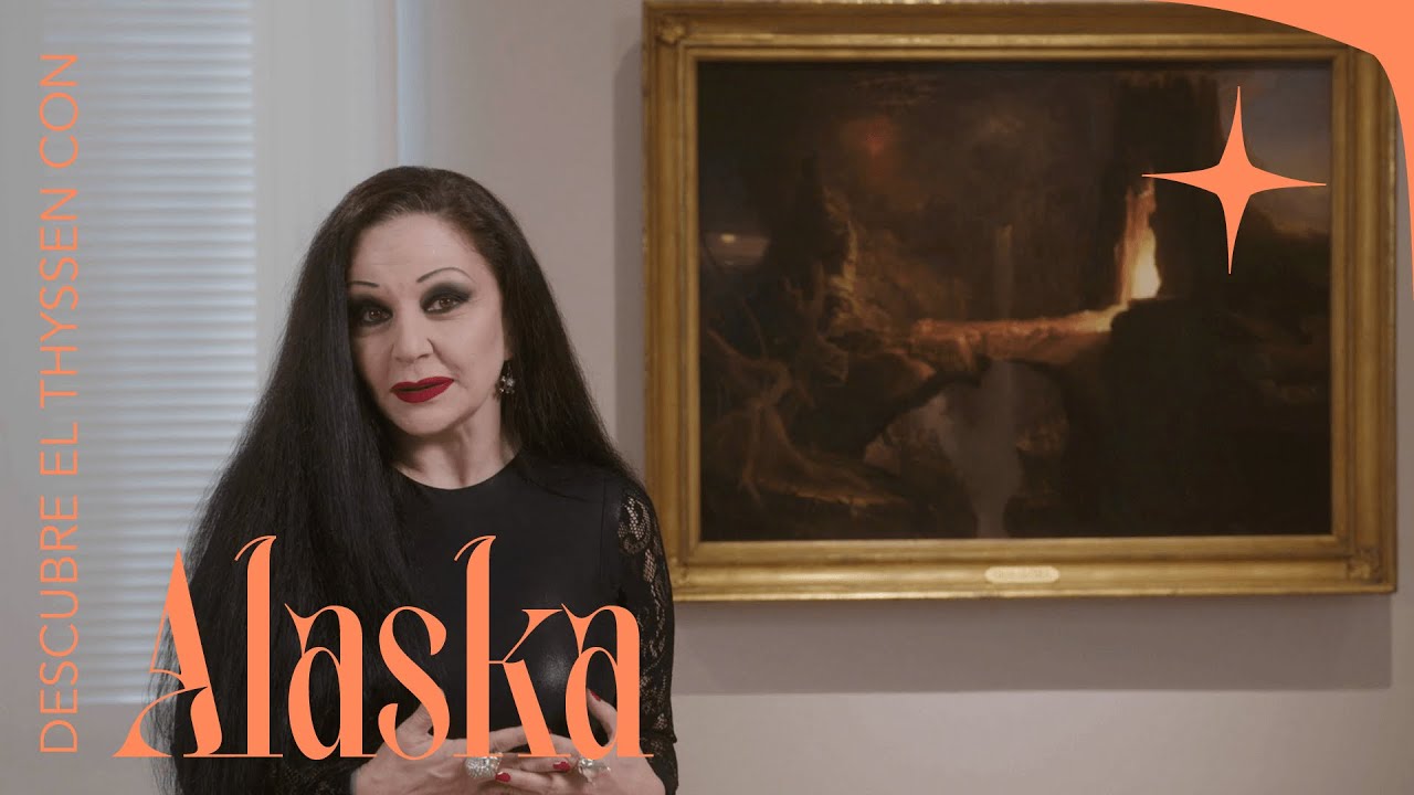 Descubre el Thyssen con Alaska: `Expulsión. Luna y luz de fuego´, de Thomas Cole
