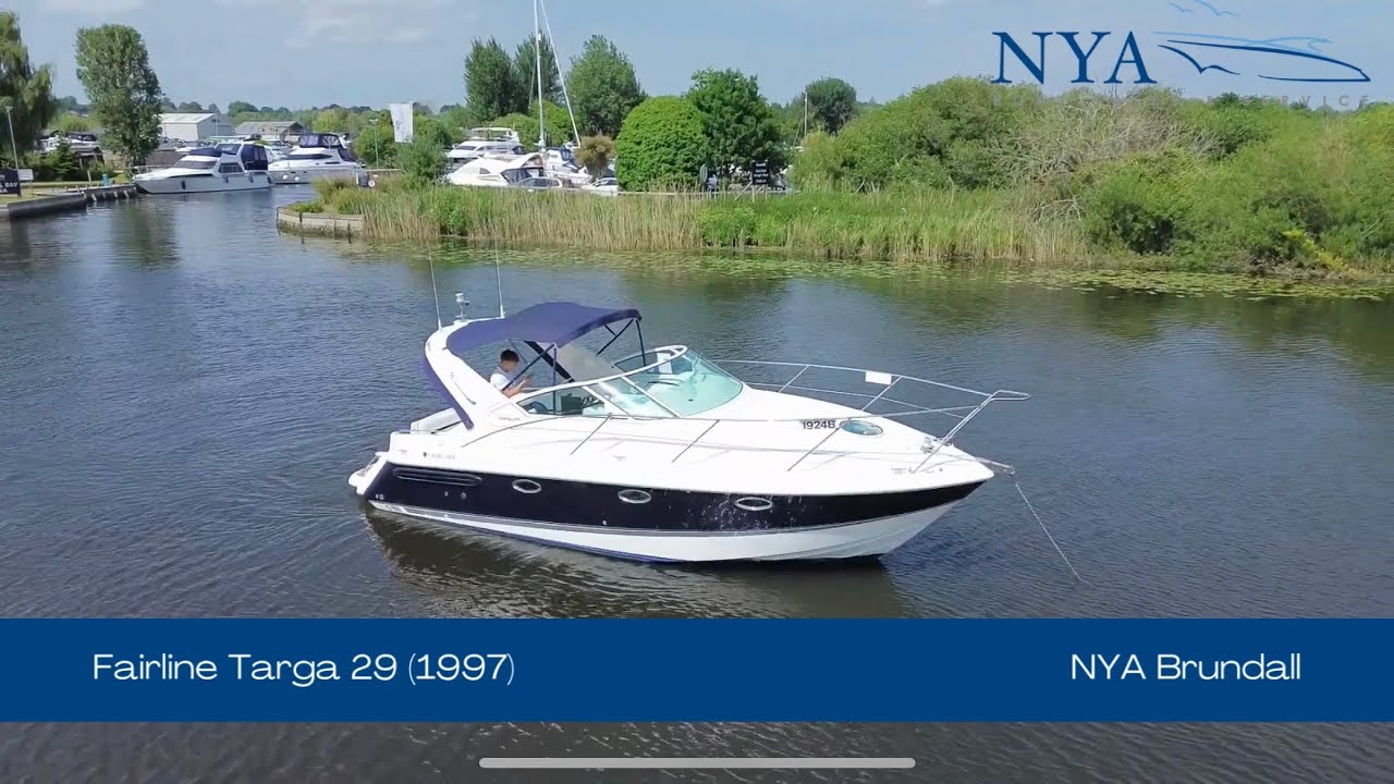 SOLD - Fairline Targa 29 | For sale at Norfolk Yacht Agency