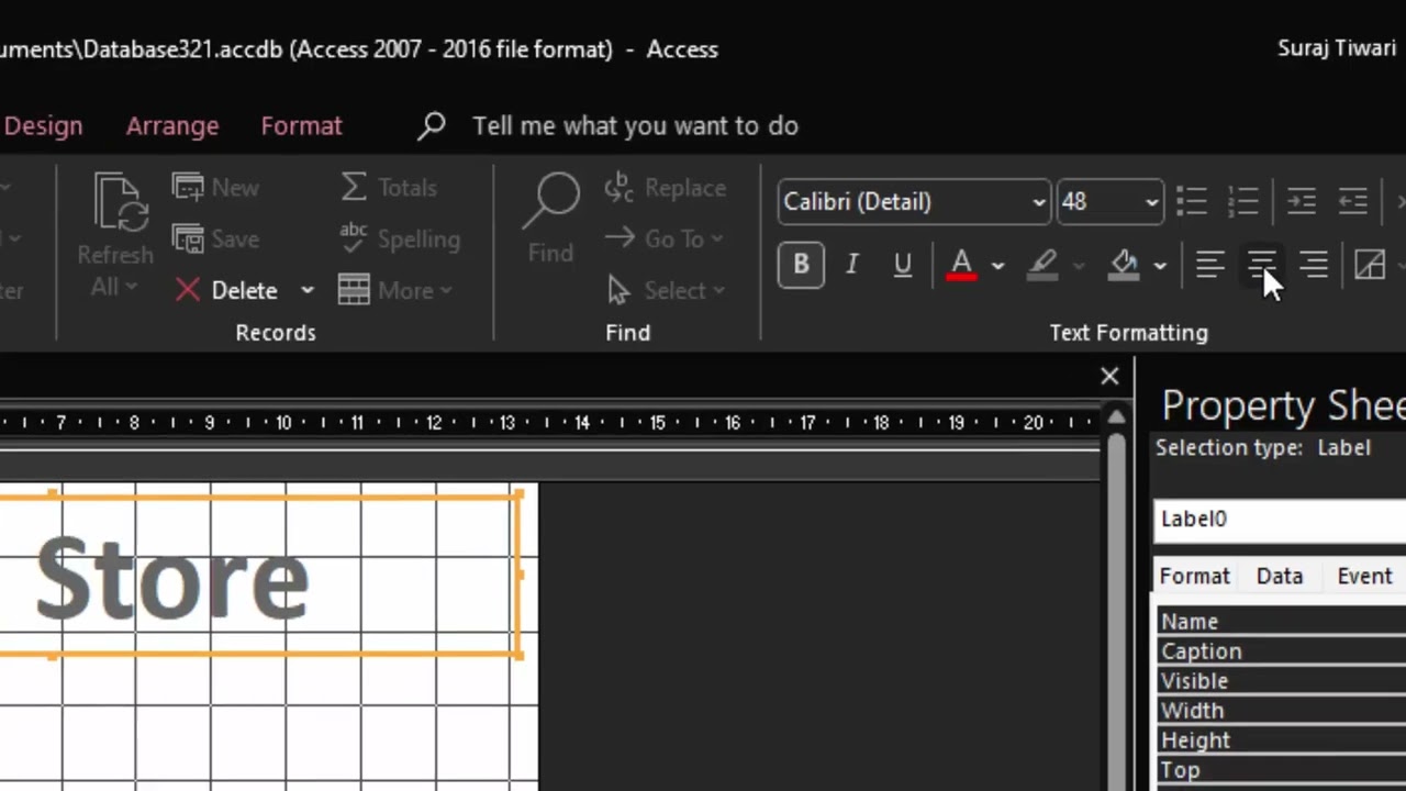 How to create Data entry software in Microsoft Access@COMPUTEREXCELSOLUTION #msaccess