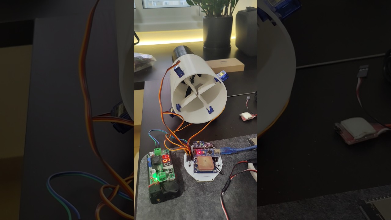 Servo Test #arduino #3dprinting #pcbway #pcbdesign #rocket #servomotors