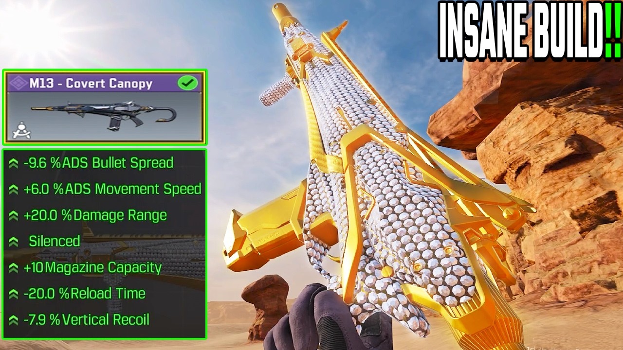 This M13 is Broken!! M13 Gunsmith Are Meta in COD Mobile Season 2 (New Setup)