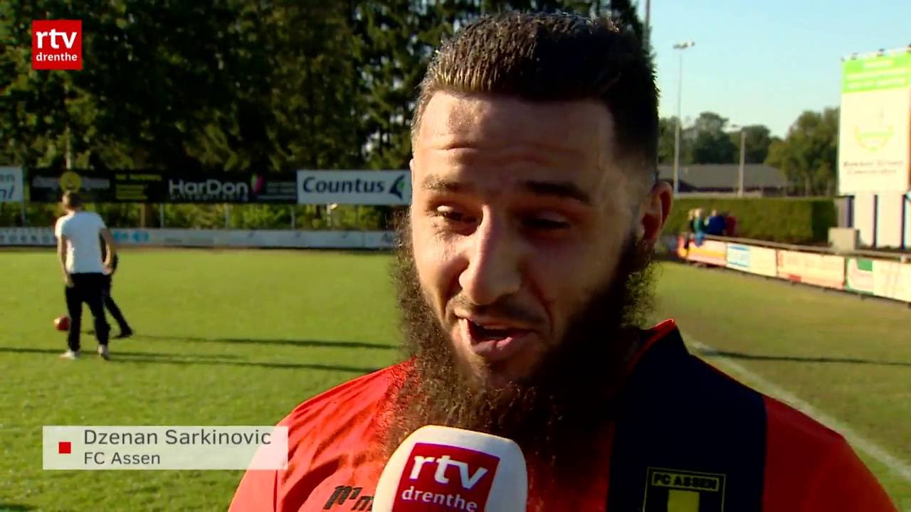 Dzenan Sarkinovic neemt FC Assen aan de hand tegen koploper Raptim