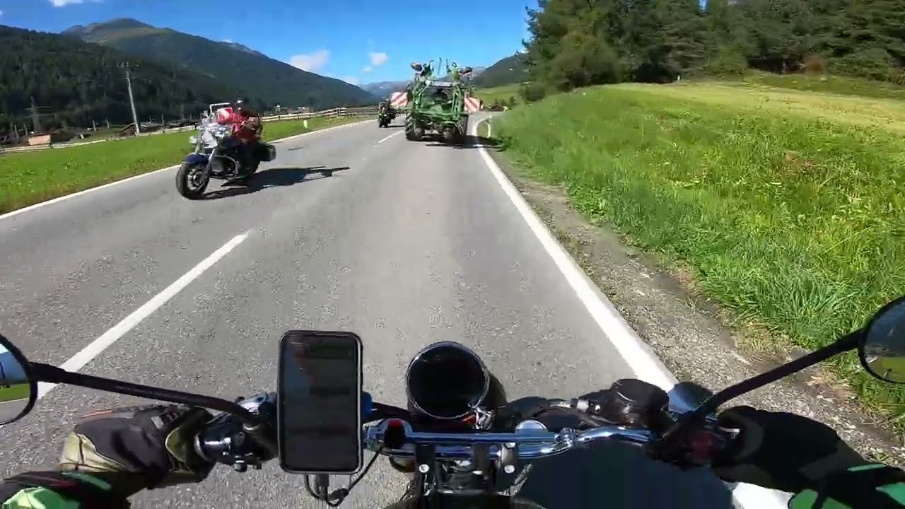 [AT] Arlberg Panorama Road - Flirsch to St. Anton (Royal Enfield 650 Bear)