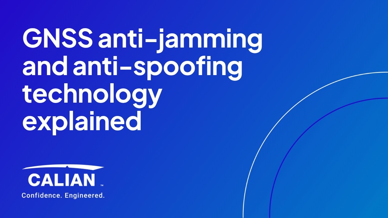 Webinar: GNSS Anti-Jamming and Anti-Spoofing Technology Explained