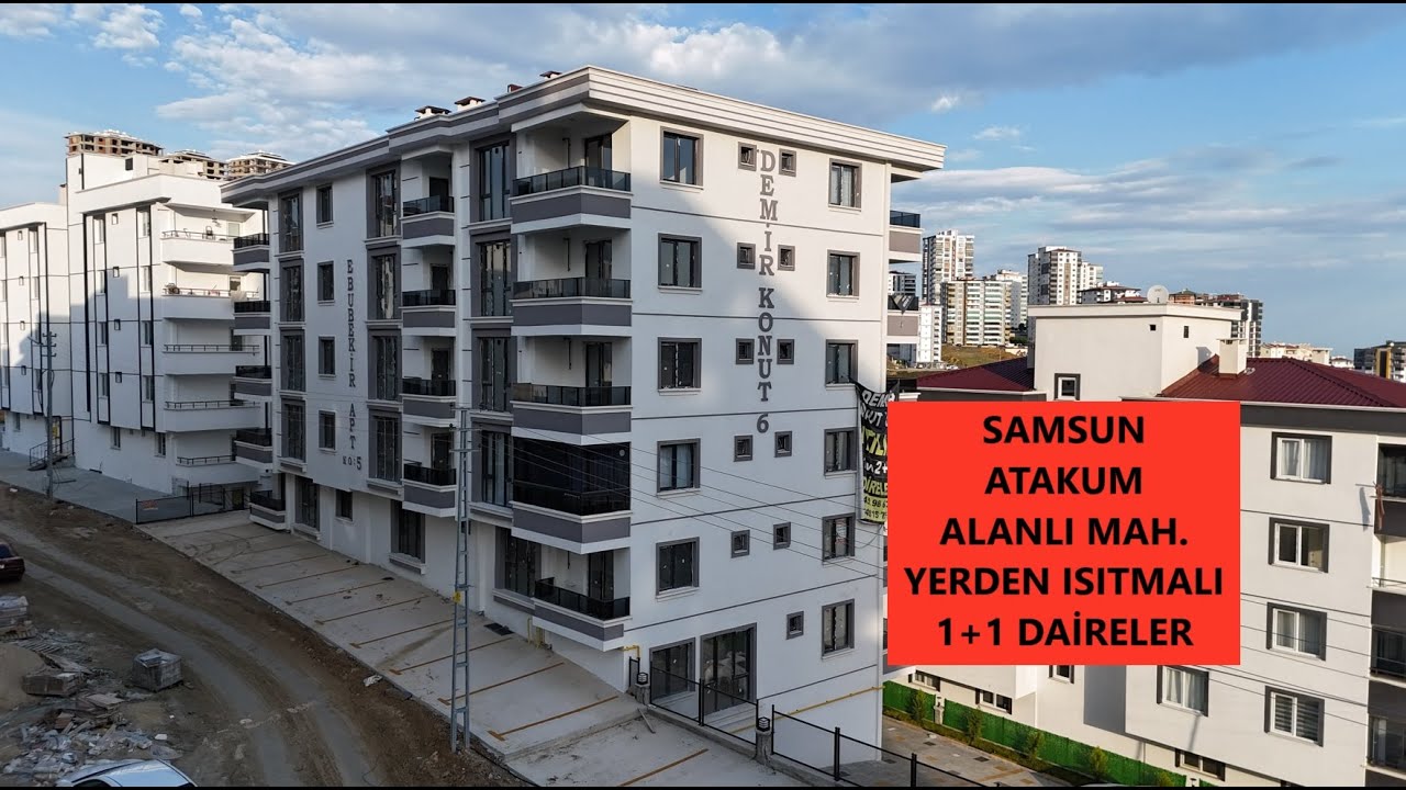 SAMSUN ATAKUM SATILIK 1+1 DAİRELER