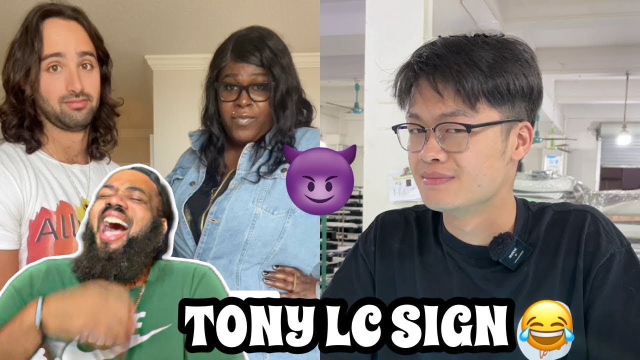 REACTING to Tony from LC Signs Compilation (2in1)