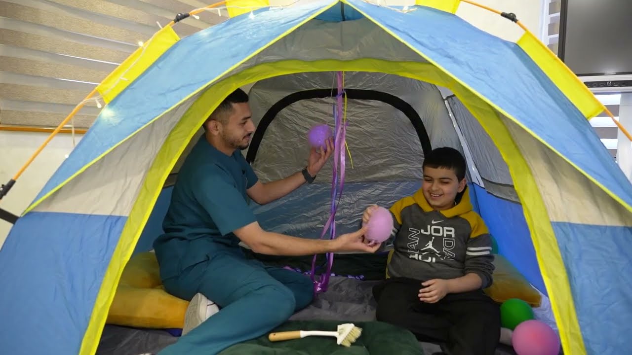 وديع.. رحلة علاج وأمل داخل جمعية ياسمين الخيرية