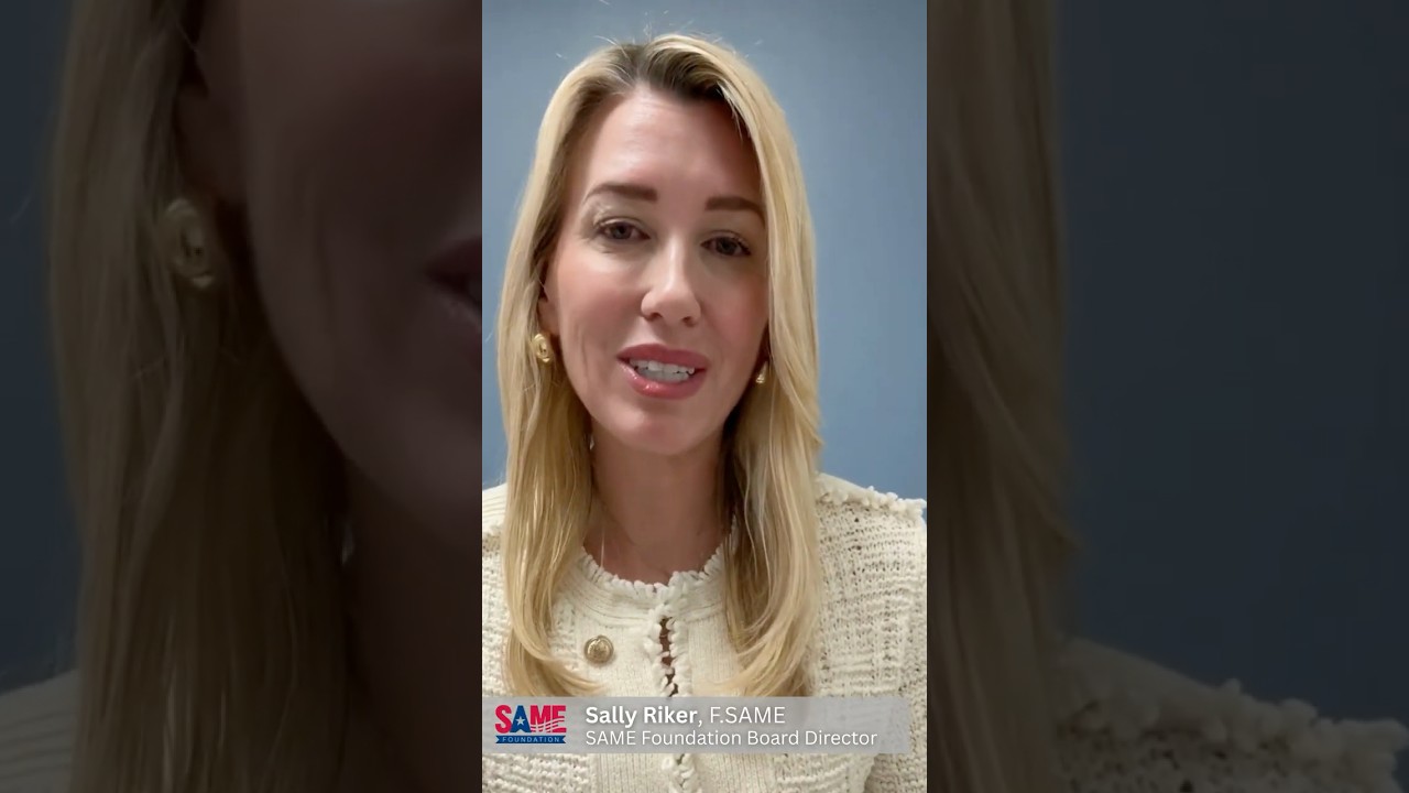 Sally Riker Invites you to the Soaring Eagle Award Dinner during SAME Capital Week 2026