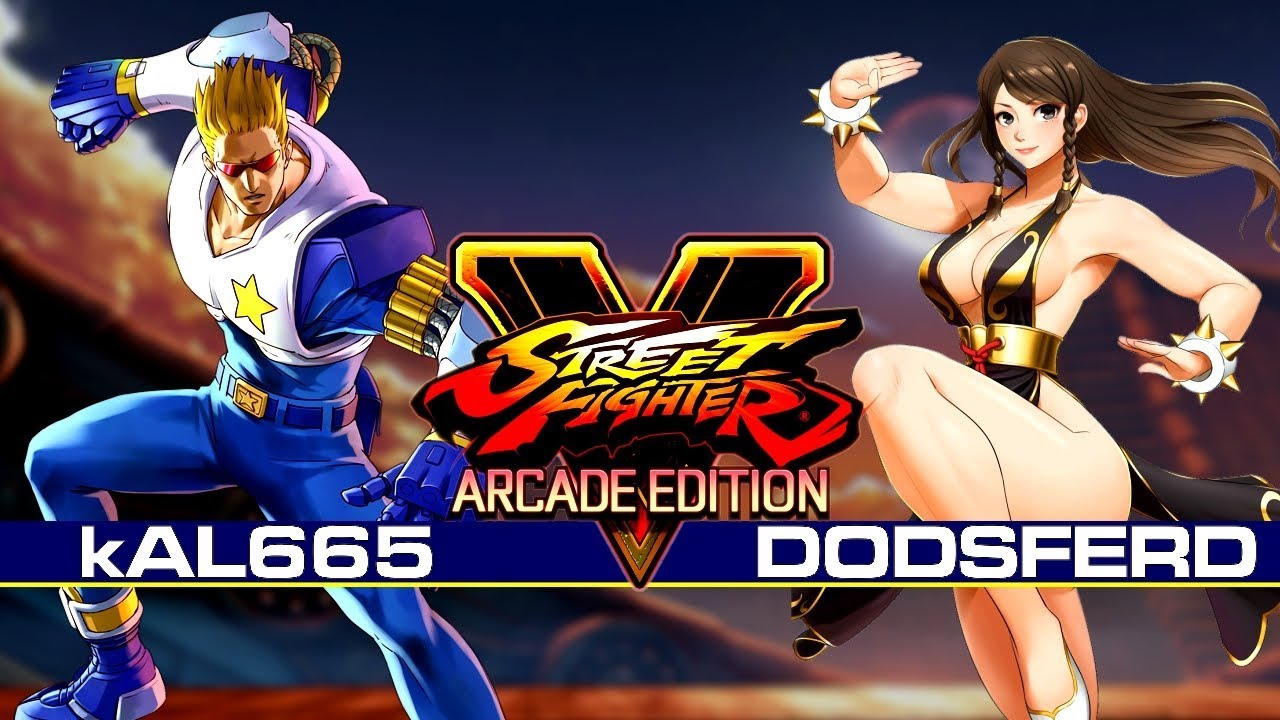 【スト5AE】kAL665 [ ナッシュ nash ] vs [ 春麗 chun-li ] dodsferd 【SF5AE】