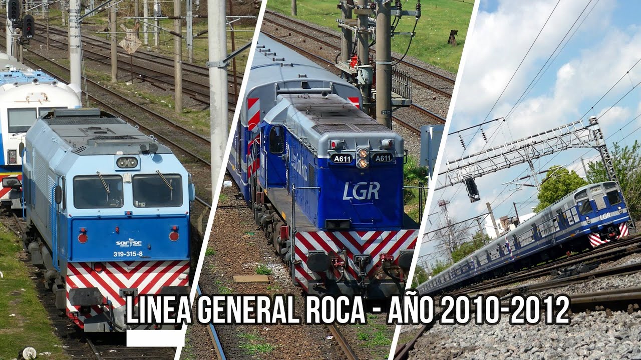 Trenes en la Linea Roca 2010-2013 (UGOFE LGR)