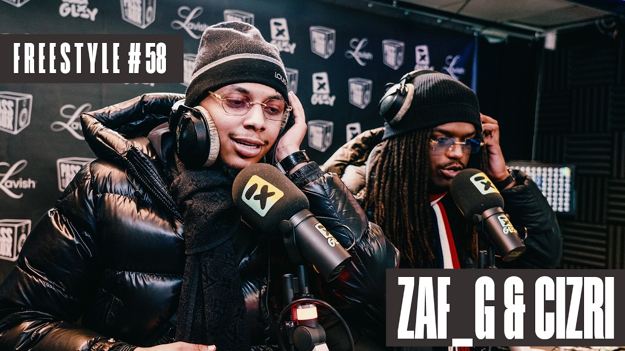 ZAF_G & CIZRI brengen 4 beats & remixen 'Hoog/Laag' | Pass De Aux Freestyle #58