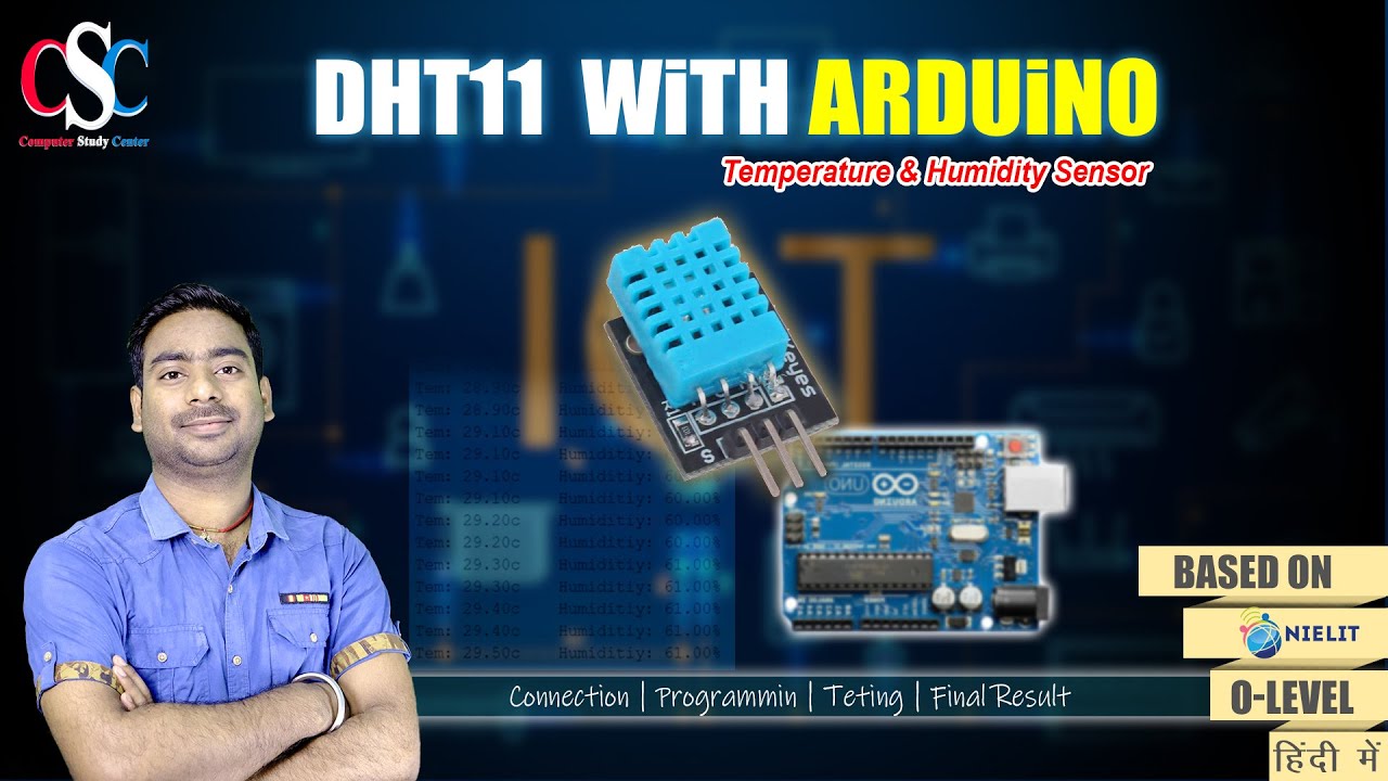 Magar Room Temperature & Humidity using DHT11 with Arduino
