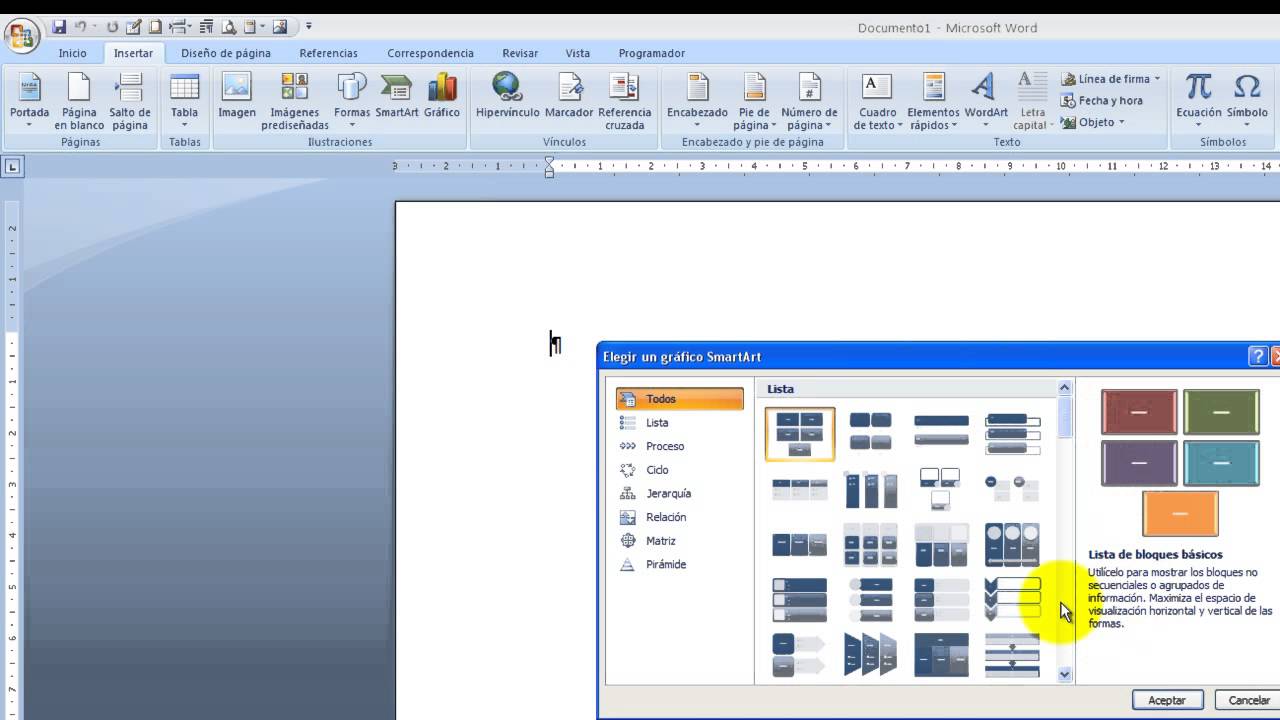 Tutorial Word (Cap. 1) Conocimientos Básicos