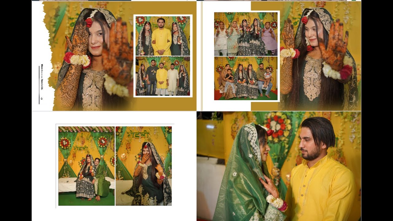 MEHNDI CEREMONY - ADEEMA & MEHAK | FAMILY INJOY || WEDDING VIDEO