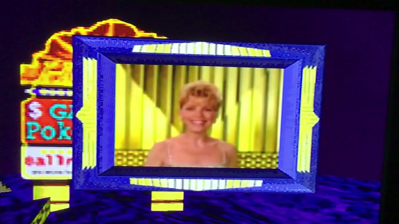 Gameplay Of Wheel Of Fortune (PS1) (Part 1)