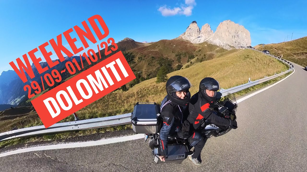 Meraviglioso!! Weekend sulle Dolomiti in moto 🏍️