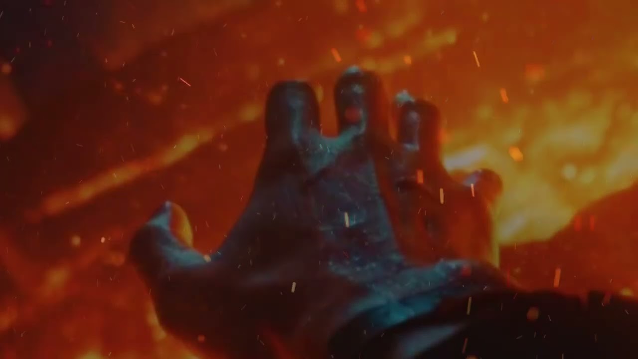 Church on fire