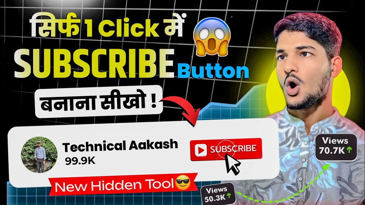 How to Make Subscribe Button Animation Green Screen In Mobile 2025 | Subscribe Button Kaise Banaye ?