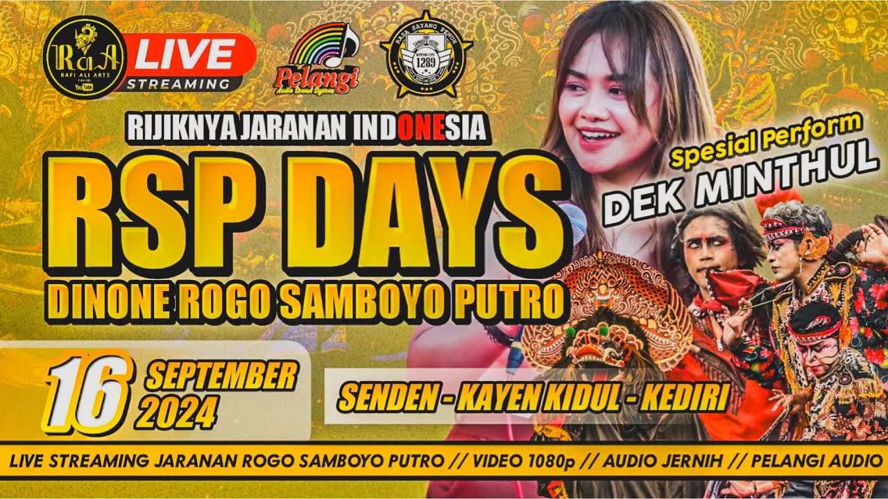 Live Rogo Samboyo Putro Senden Kayenkidul Kediri Ft Pelangi Audio