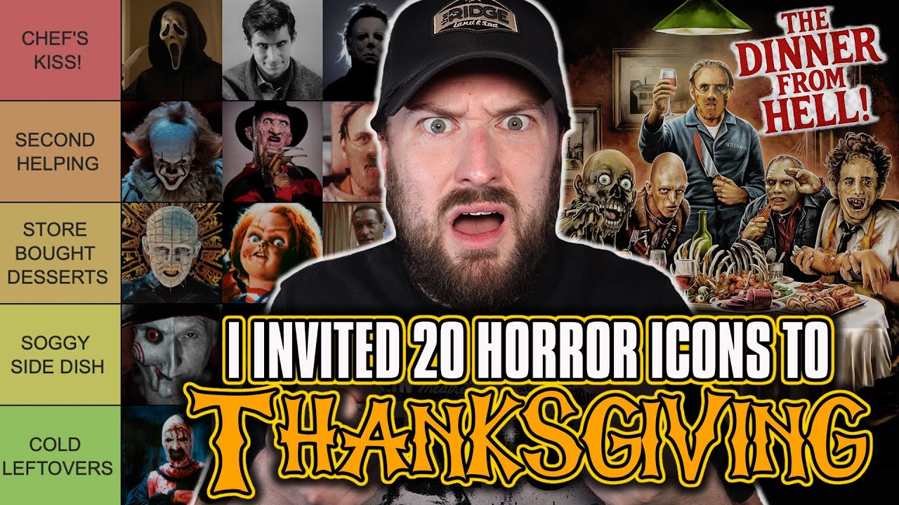 Thanksgiving With Horror Icons: From Best Guest to Total Disaster