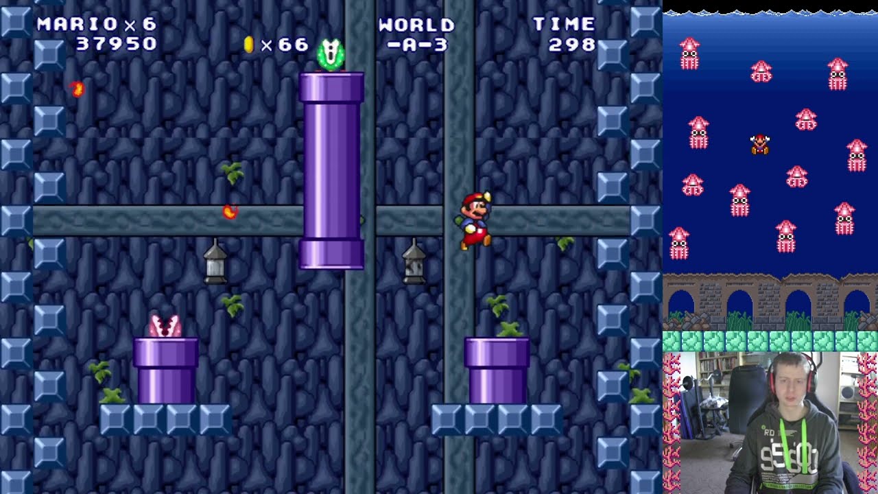 Mario Worker Remake (v3.03) - World -A Adama Zyśka (PL)