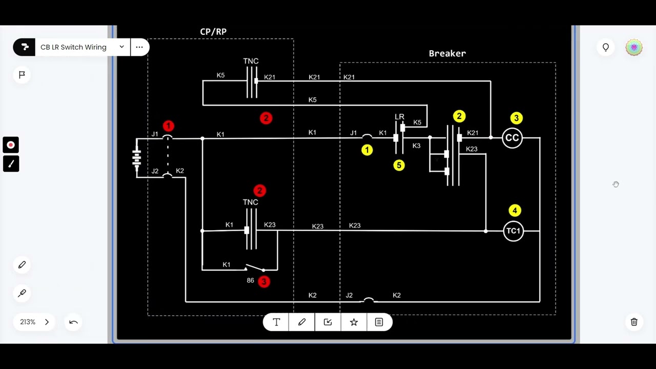 Local-Remote (LR) Switch Wiring in HV/EHV Circuit Breaker Control circuit