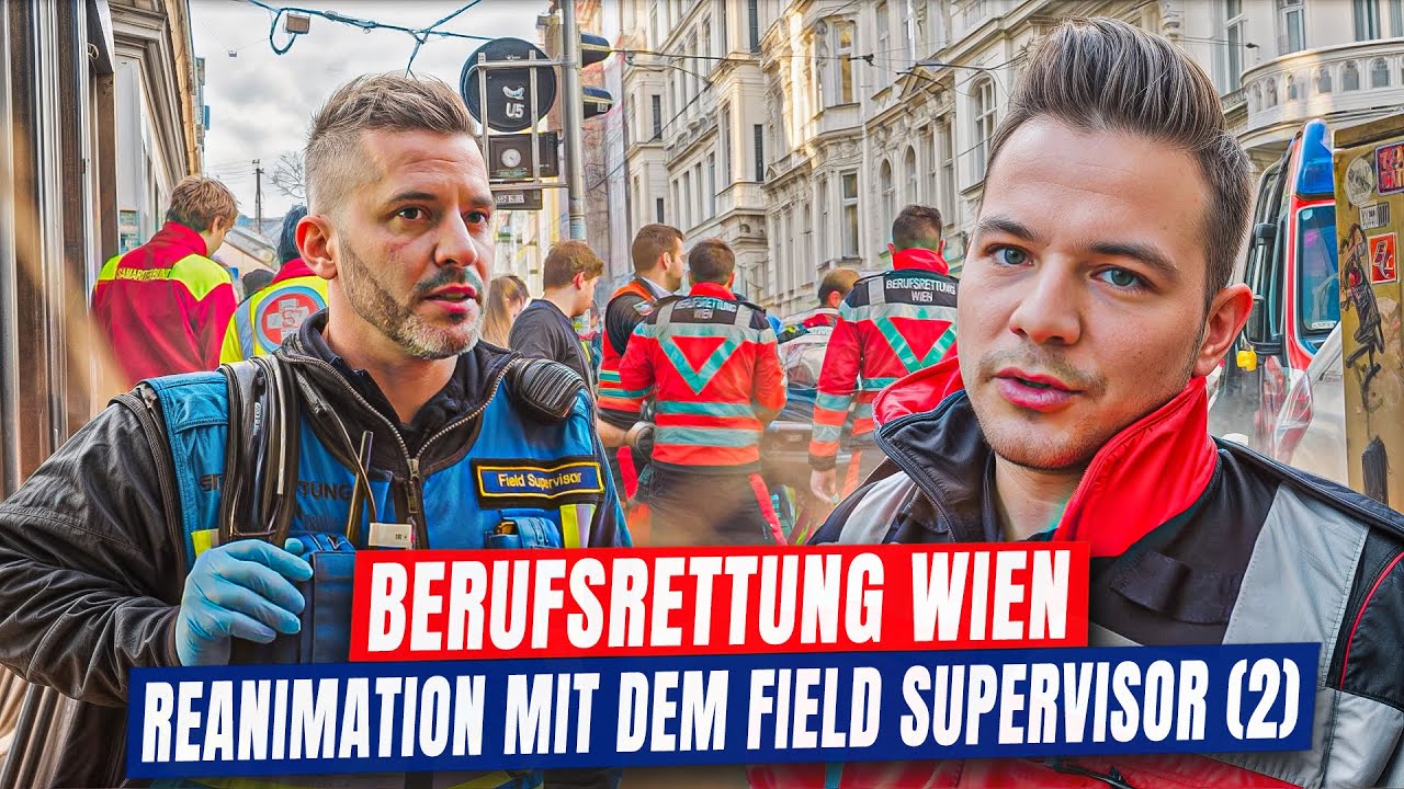 MEIN EINSATZ IN WIEN // REANIMATION MIT DEM FIELD SUPERVISOR DER BERUFSRETTUNG WIEN // FOLGE 2