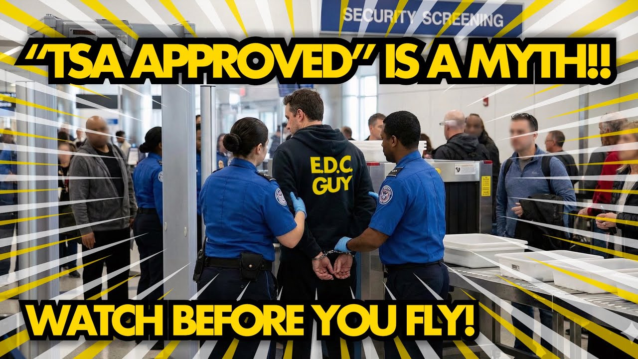 «Одобрено TSA» — это МИФ!!✈️👮🏻‍♂️🚫Посмотрите перед полетом!