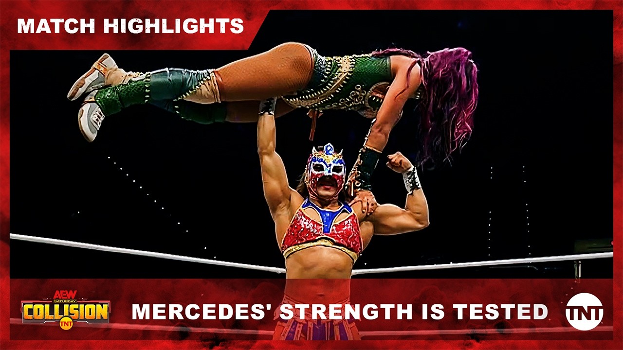 Mercedes Mon&eacute; Battles The Strength Of Olympia (Clip) | AEW Collision | AEW on TV