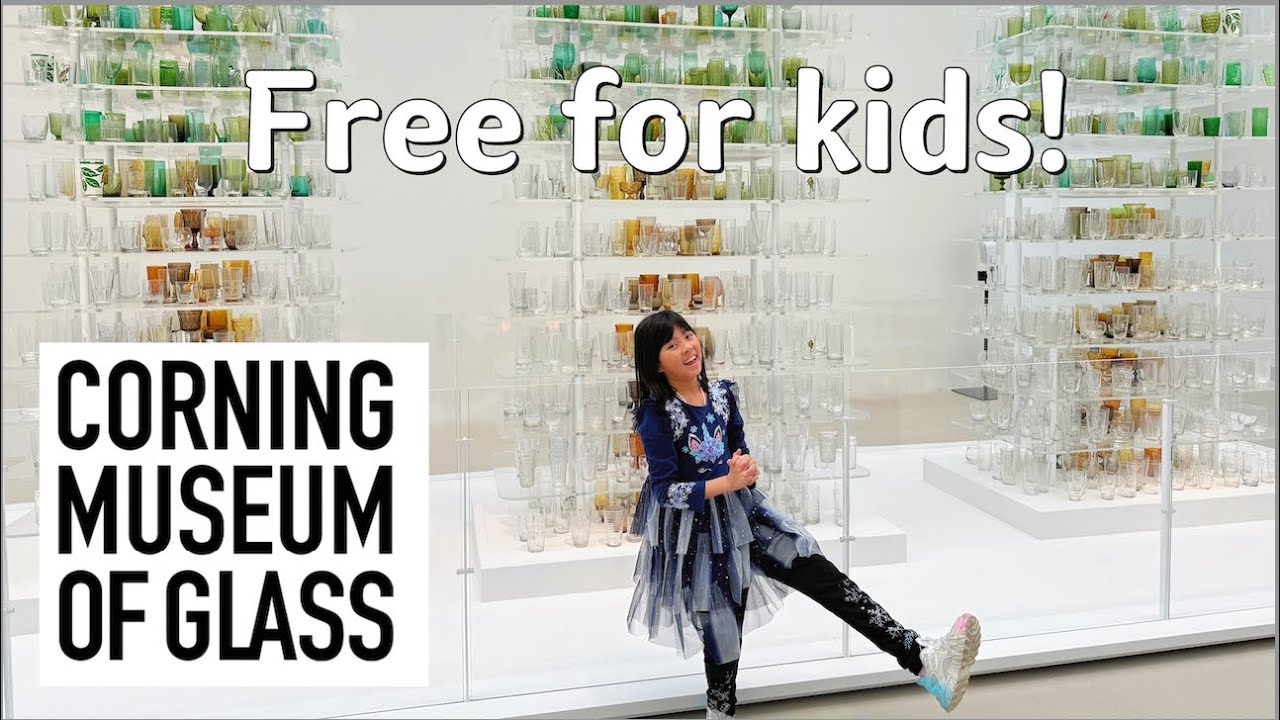 Corning Museum of Glass- Fun visit with kids - Family Vlog