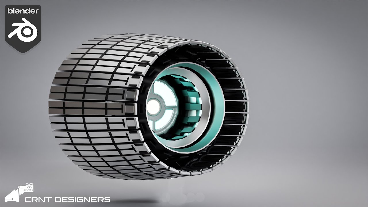 NH12 _ Exhaust Nozzle design in blender _ blender modeling