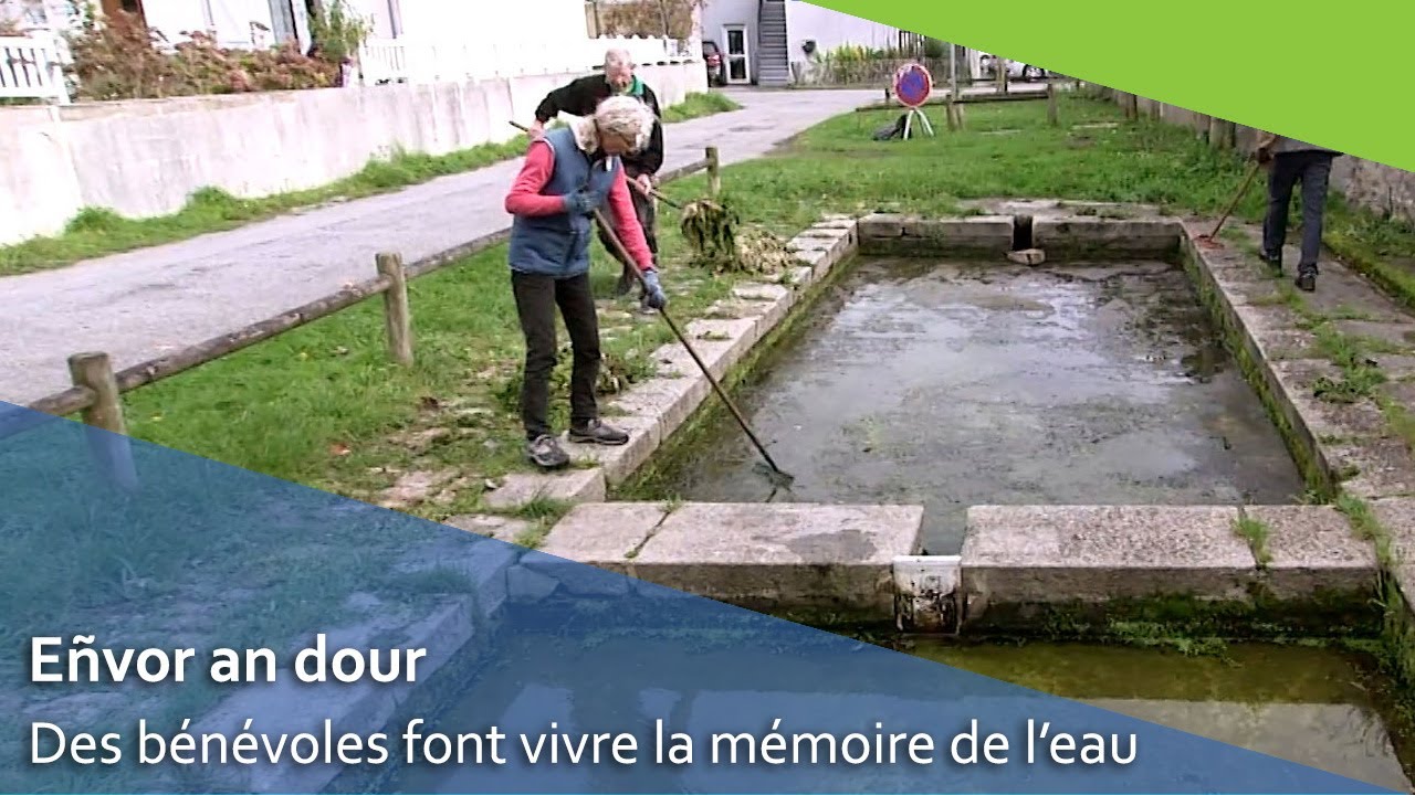 Eñvor an dour à Camaret-sur-Mer, la mémoire de l'eau.