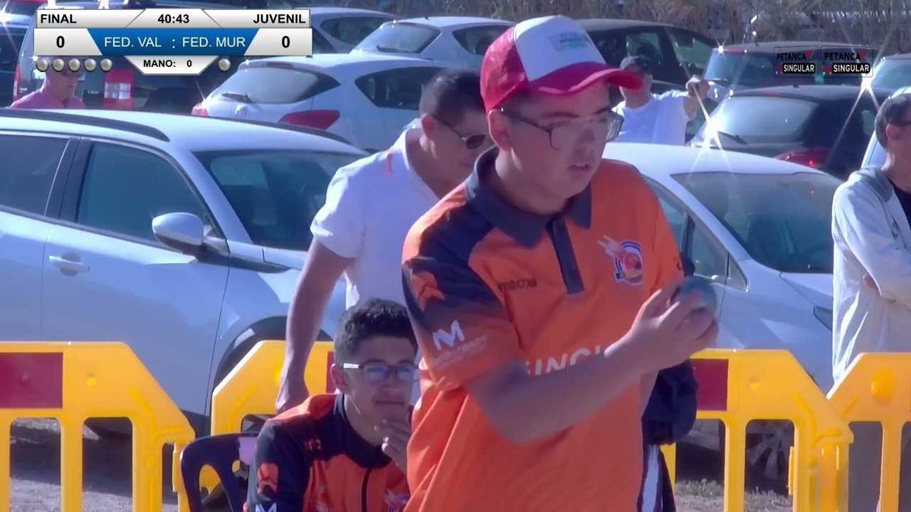 CAMPEONATO DE ESPAÑA DE COMUNIDADES. Final. Dupletas. Juvenil.  Fed Valenciana vs Fed Murciana