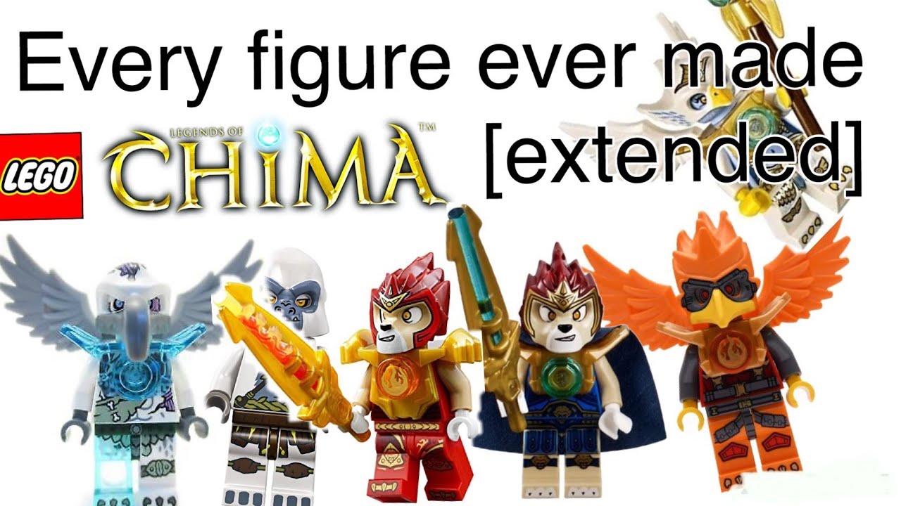 Every Chima Minifigure Ever Made! | Lego Chima |