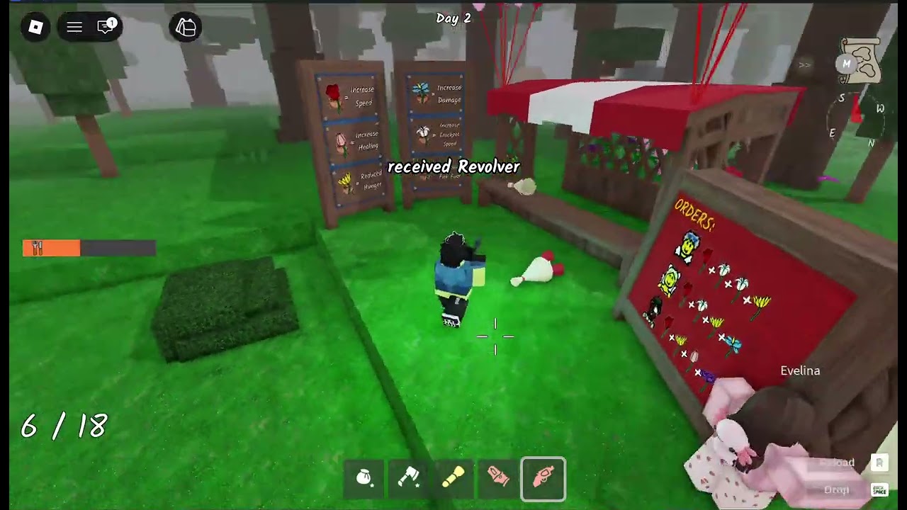 Playing 99 nights in the forest