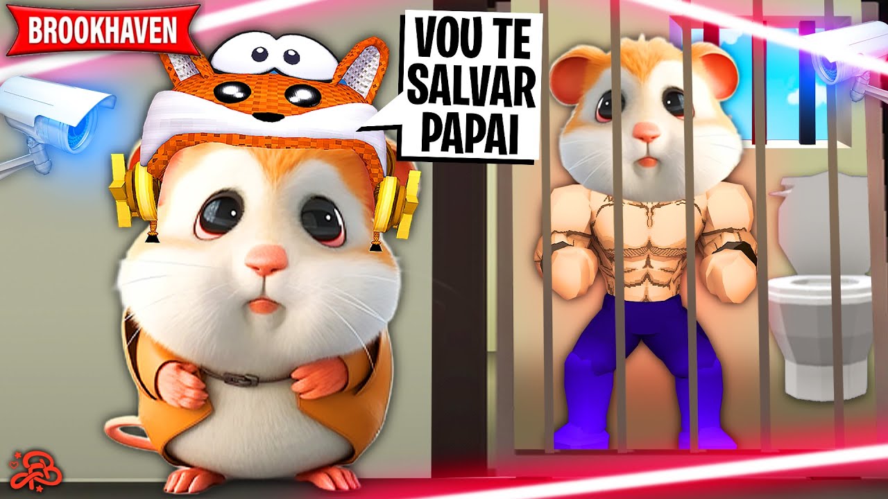 O RESGATE DO PAPAI HAMSTER! (Brookhaven)