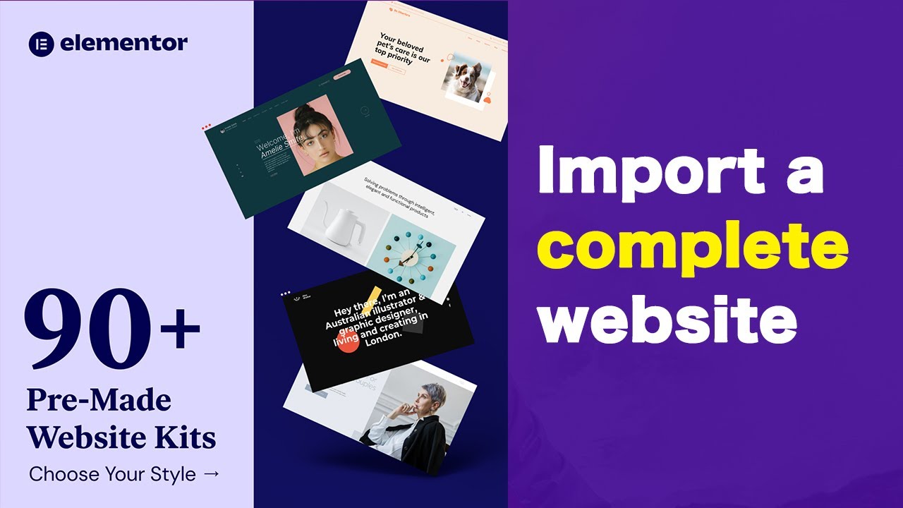How the Elementor Template Kits Work [Full walkthrough and setup]