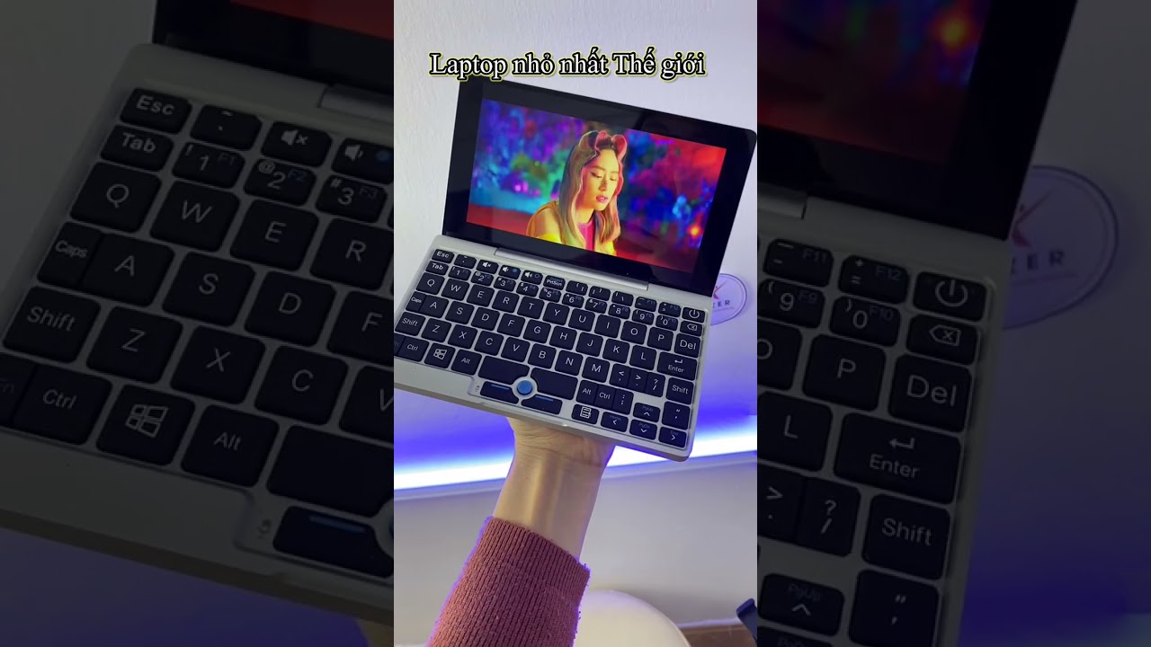 Laptop Pocket Onemix GPD bỏ t&uacute;i mini 7 inch ram 8GB chip l&otilde;i tứ #rells #tranphongmaps