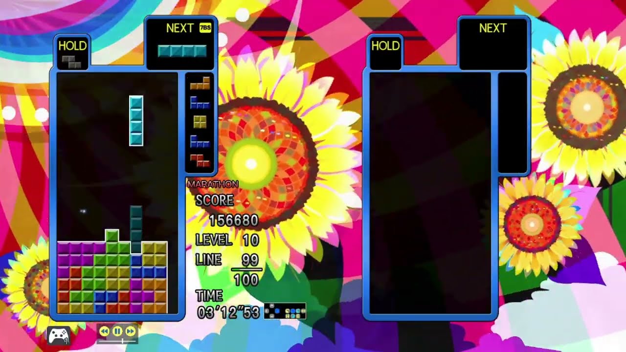 Tetris: The Grand Master 4: Absolute Eye (Marathon, 340202 pts, under 5 min)