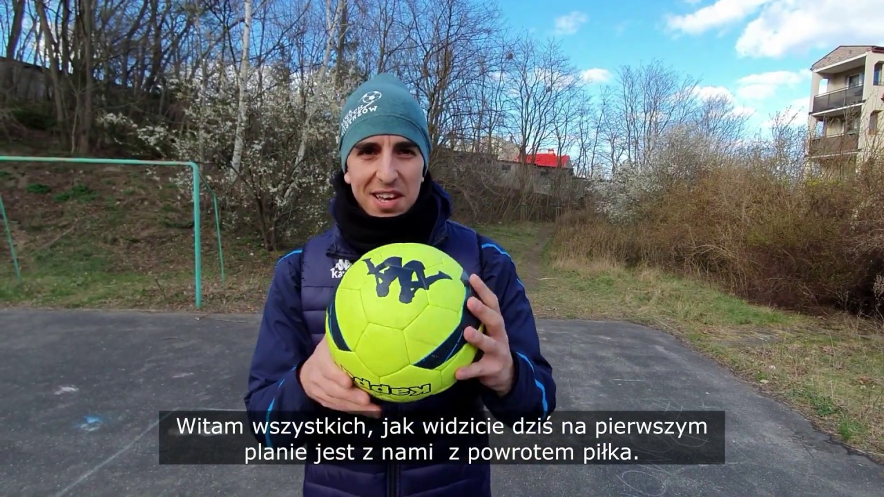 Balans ciała - kontrola piłki.