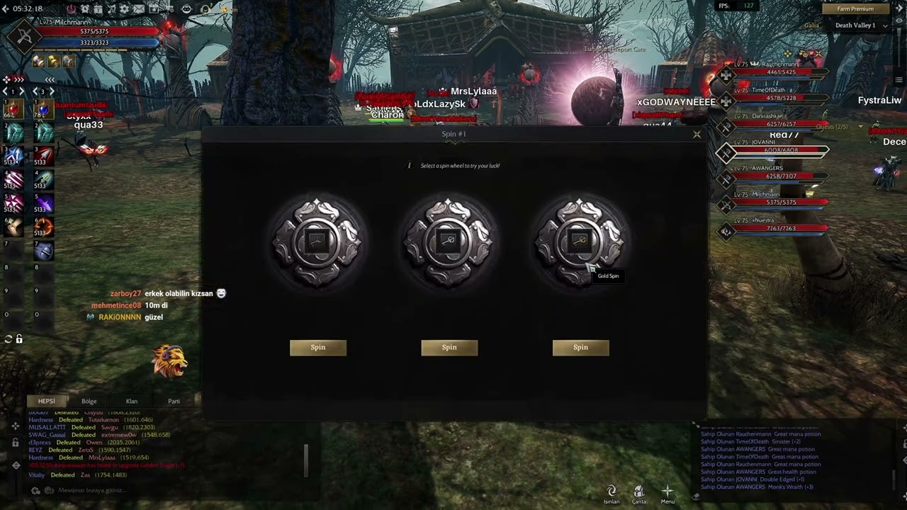 Apex Regalia İçin 20.000 RClik Çark Çevirdik | Rise Online