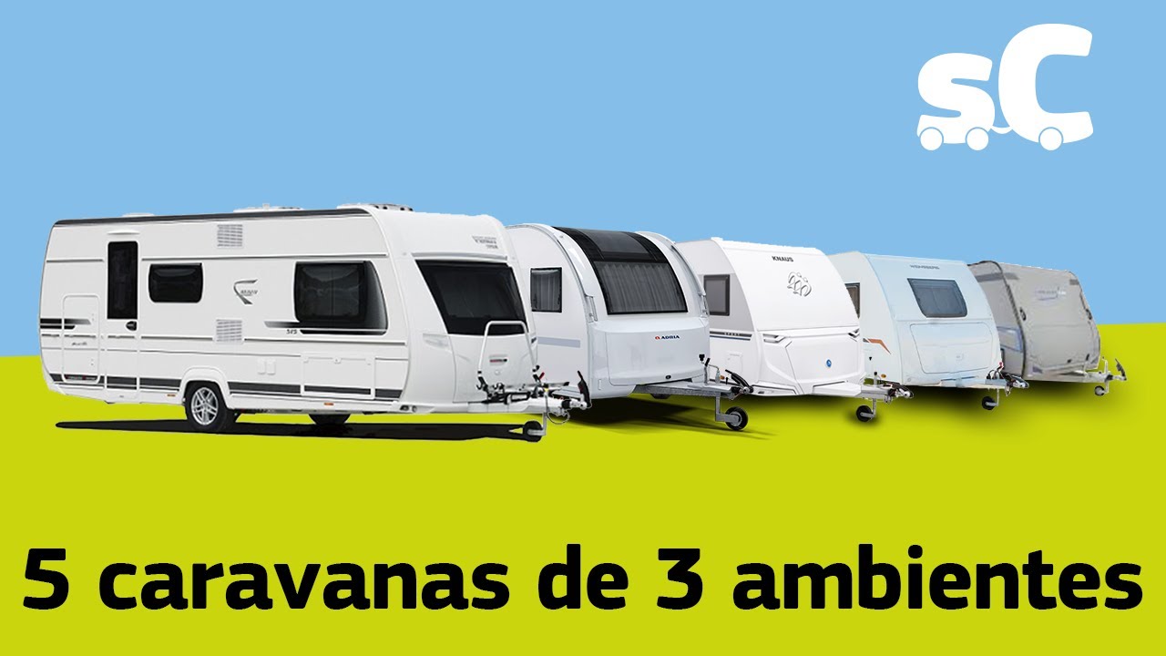5 Caravanas de 3 ambientes, que hemos visto en la feria Madrid Caravaning