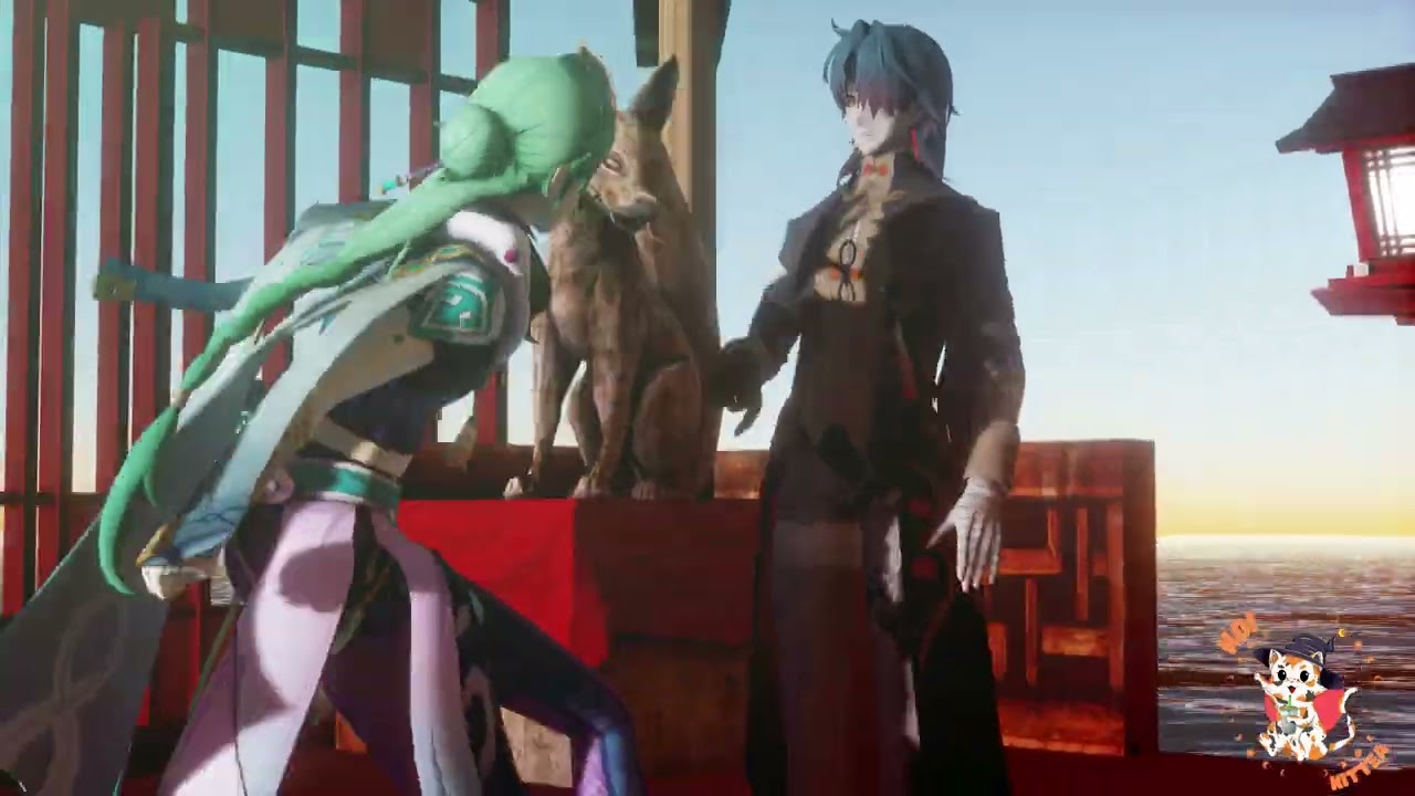 【 MMD Genshin Impact / Honkai: Star Rail 】1 2 Fanclub 【 Baizhu | Blade 】