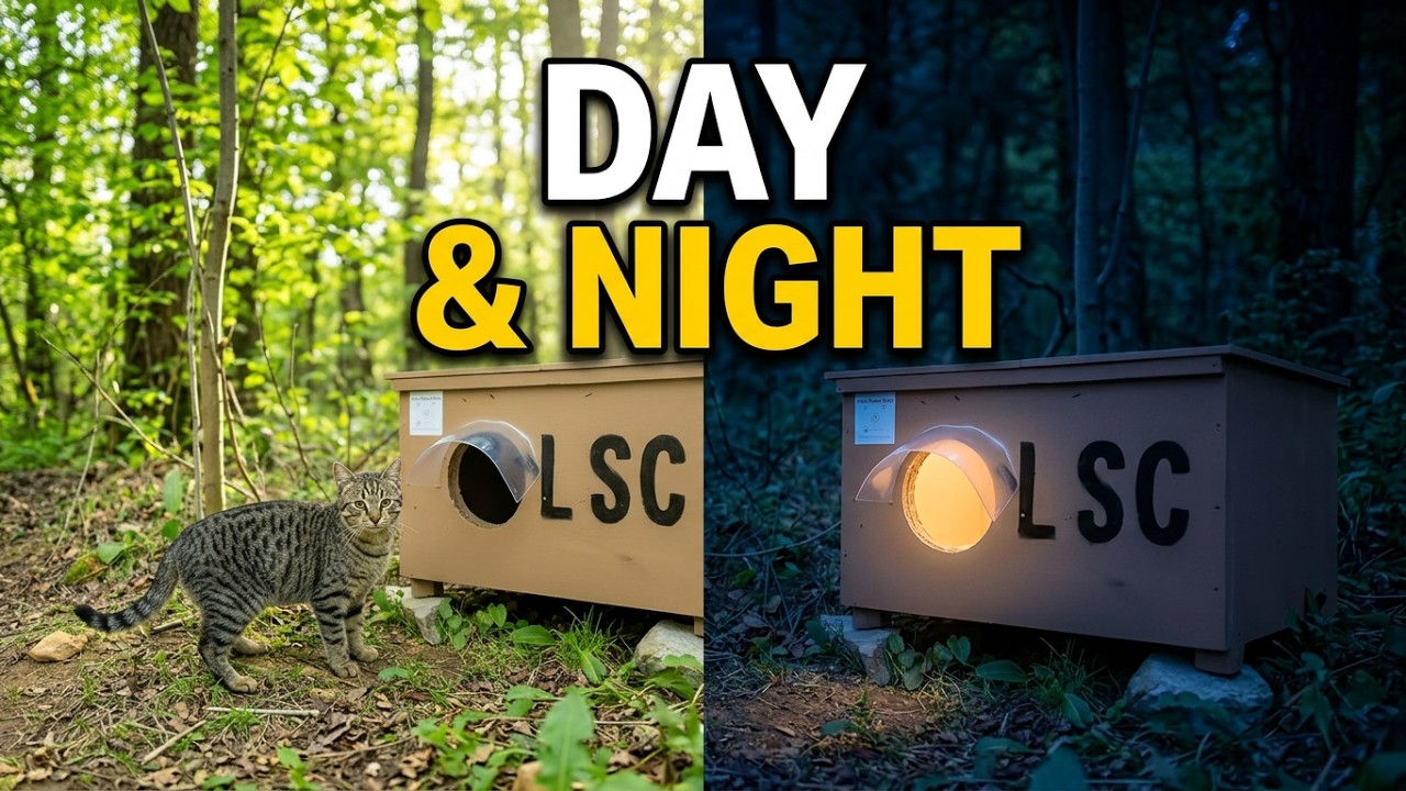 We Visit Forest Kittens Day & Night to Help Them Survive Winter ❄️🐱