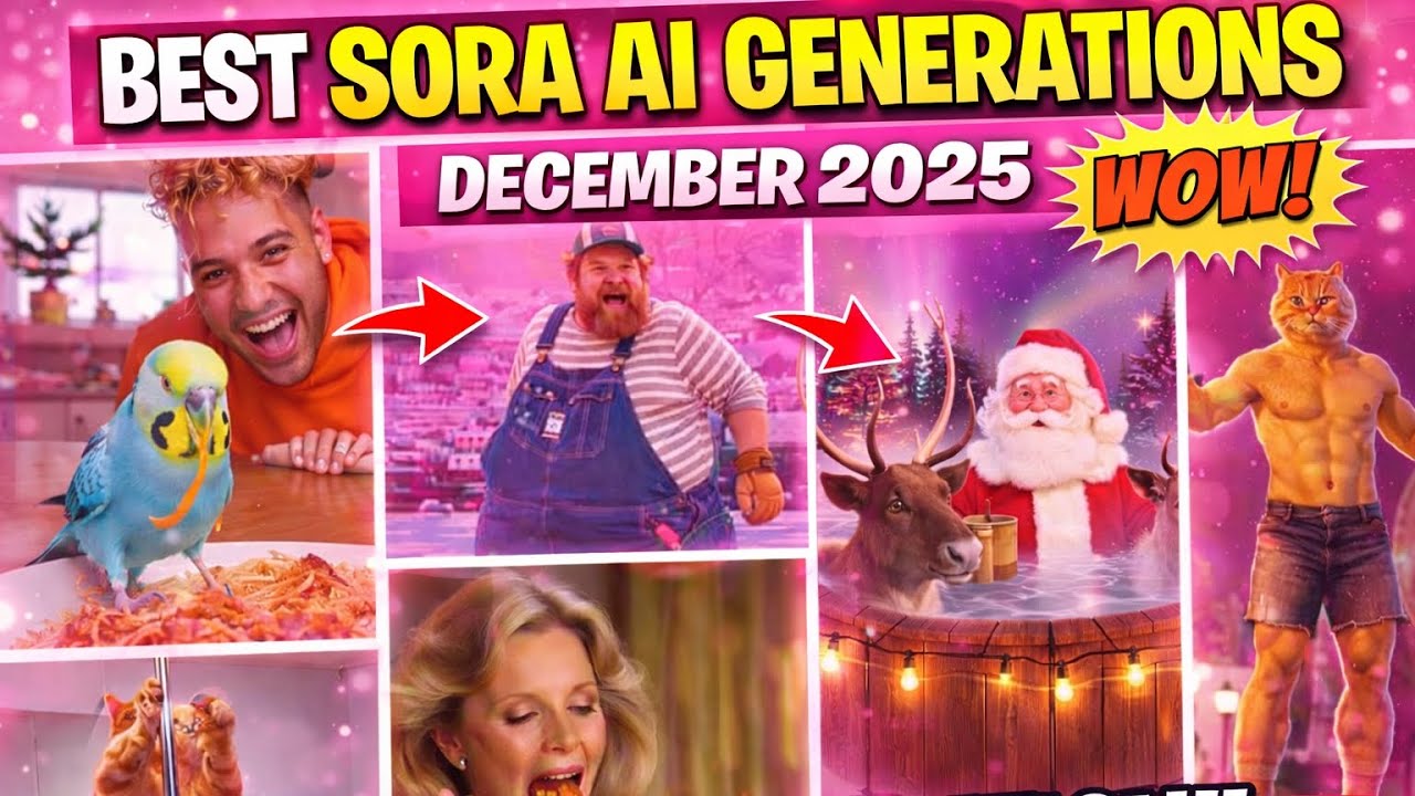 One of These Clips Will Break You 😂 (Sora AI December 2025 compilation)